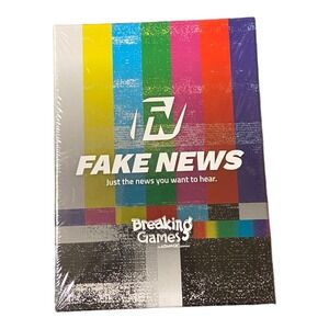 Fake News Image & Topic Card Game by Breaking Games Sealed Brand New